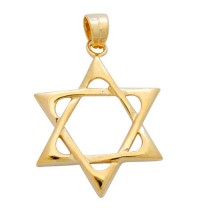  Classic Gold Filled Star of David Pendant